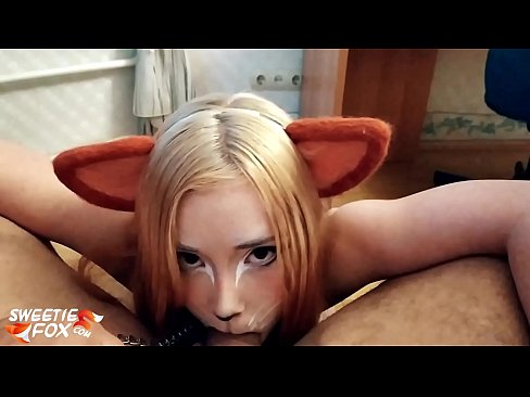 ❤️ Nilunok ni Kitsune ang titi at cum sa kanyang bibig ❤️❌  Sex sa tl.pornogroupp.ru ️❤